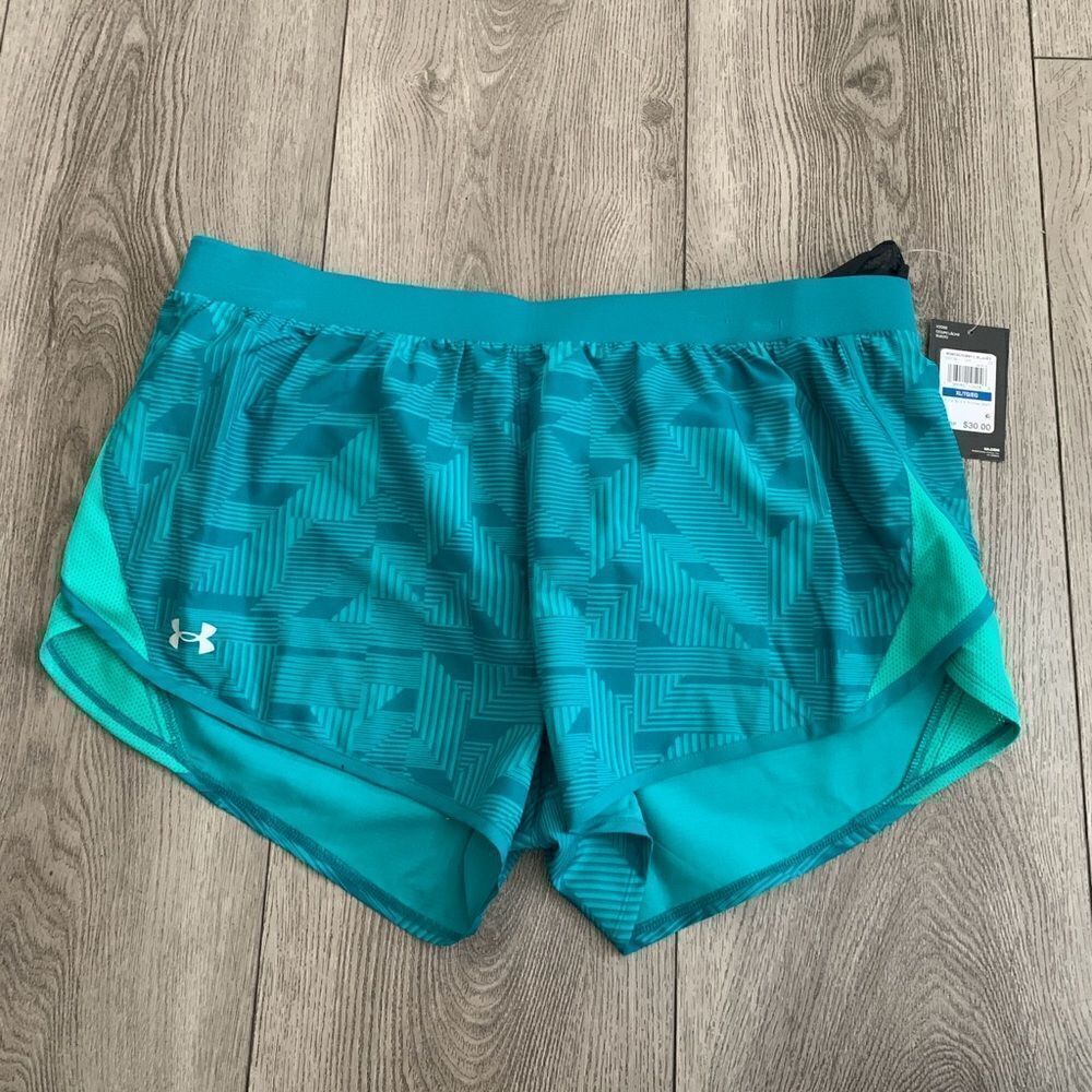 Under armour woman’s fly by 2.0 printed shorts